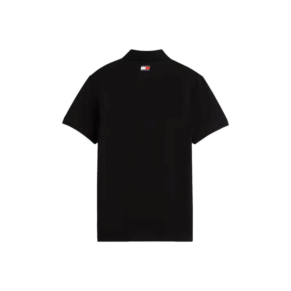 Tricou polo unisex Cadillac Tommy Hilfiger 2026 cu logo - Negru [5]