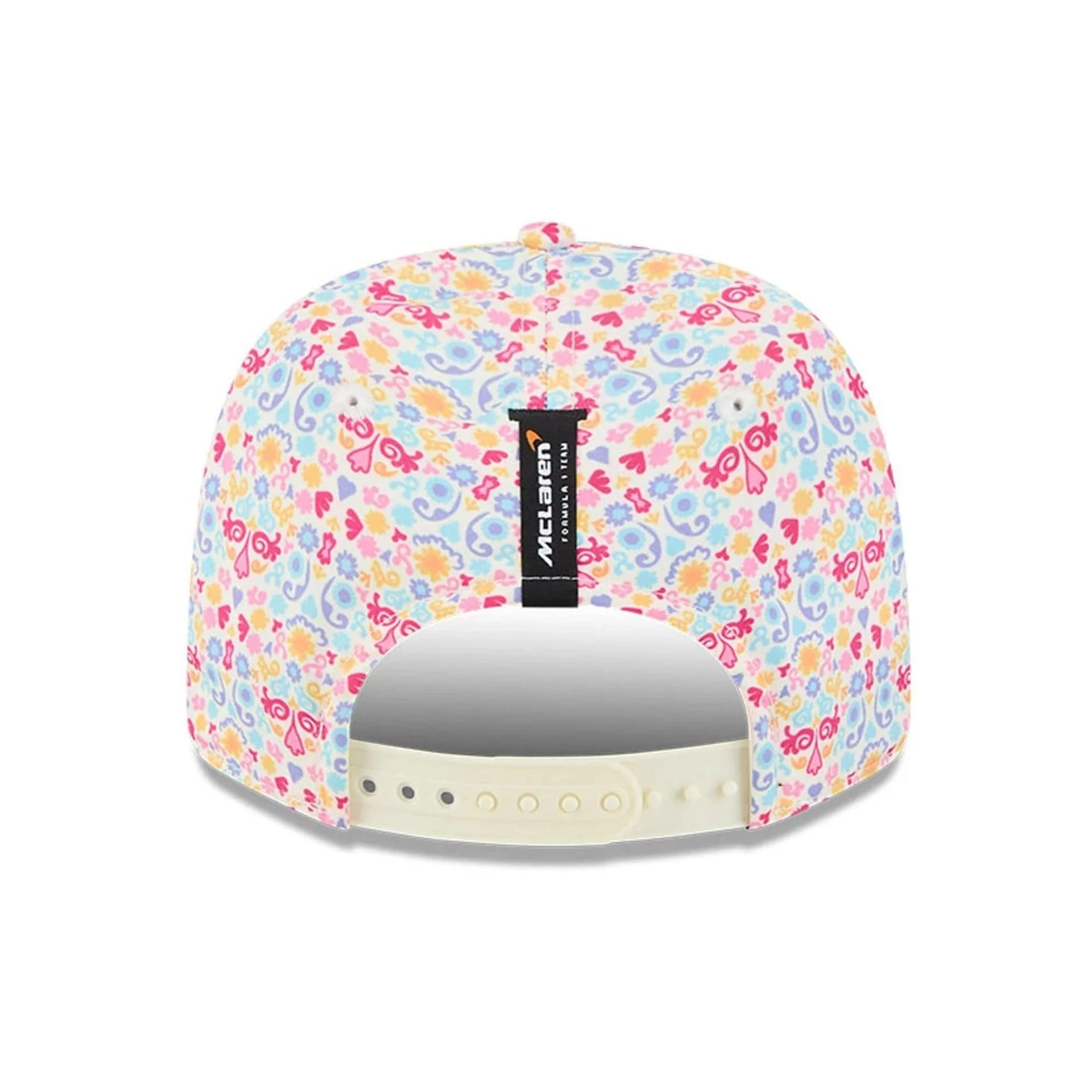 Șapcă McLaren Racing Lando Norris Mexico Race Special Cream  cu capse elastice și reglabile [7]