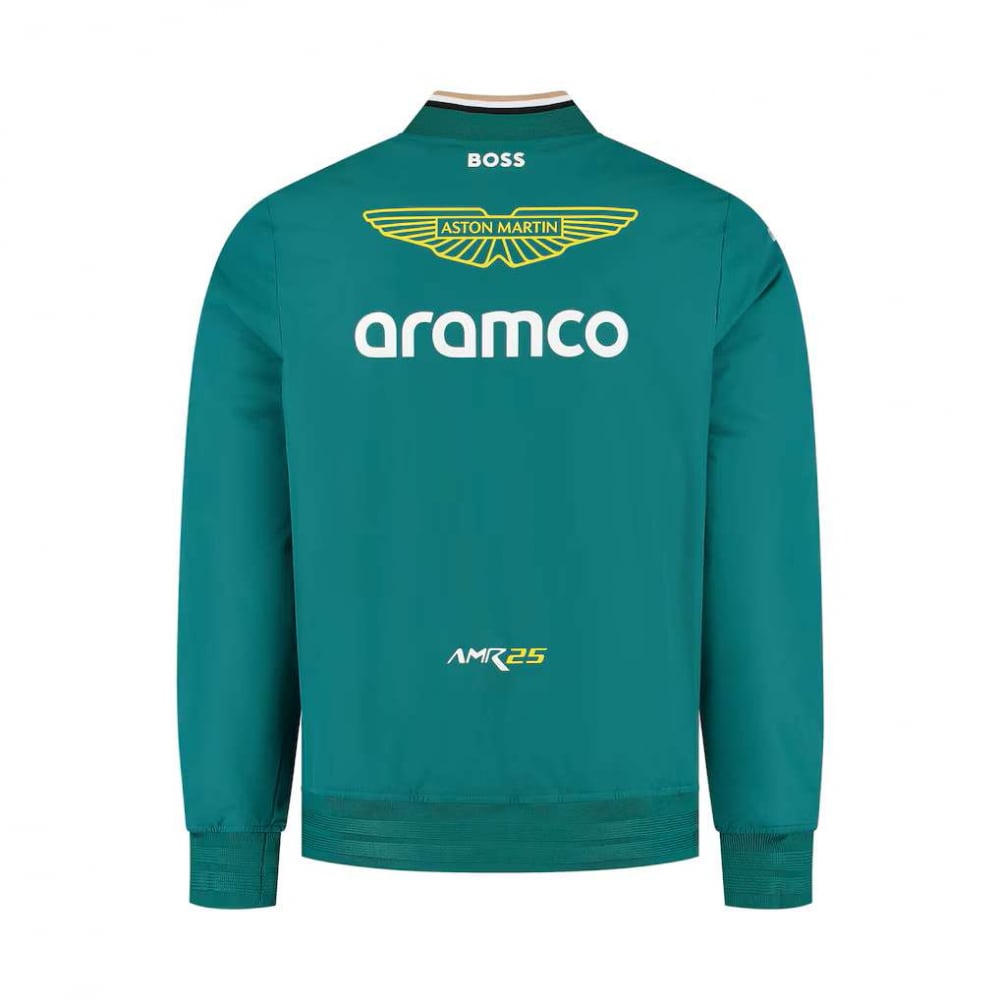 Jachetă bomber Aston Martin Aramco Cognizant F1 2025 Team [3]
