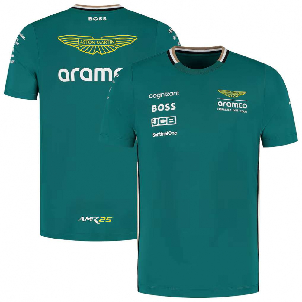 Tricou Aston Martin Aramco Cognizant F1 2025 Team [1]