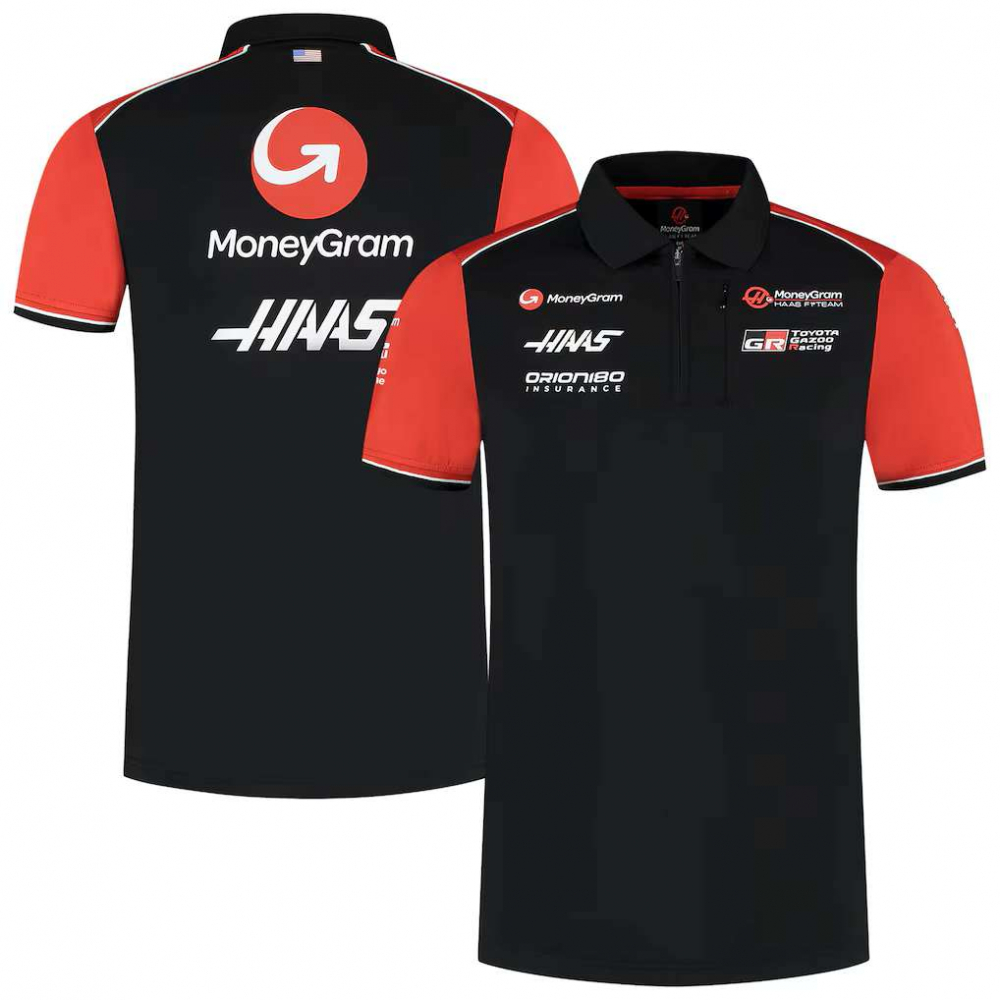 Tricou polo Haas F1 Moneygram 2025 Team [1]