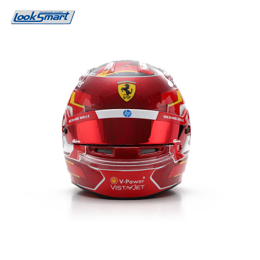 Cască  1:5 Charles Leclerc – Scuderia Ferrari HP Abu Dhabi GP 2024 [3]