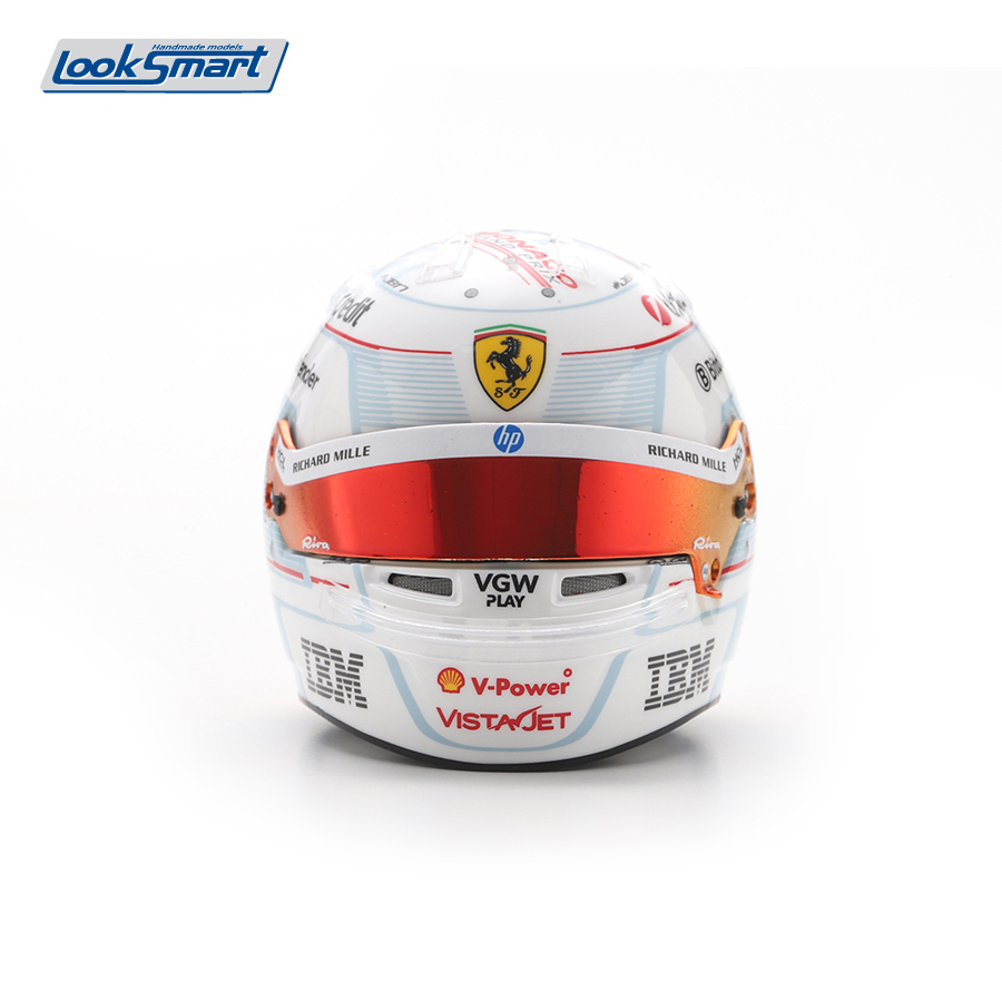 Cască  1:5 Charles Leclerc Scuderia Ferrari HP Monaco GP 2025 [2]