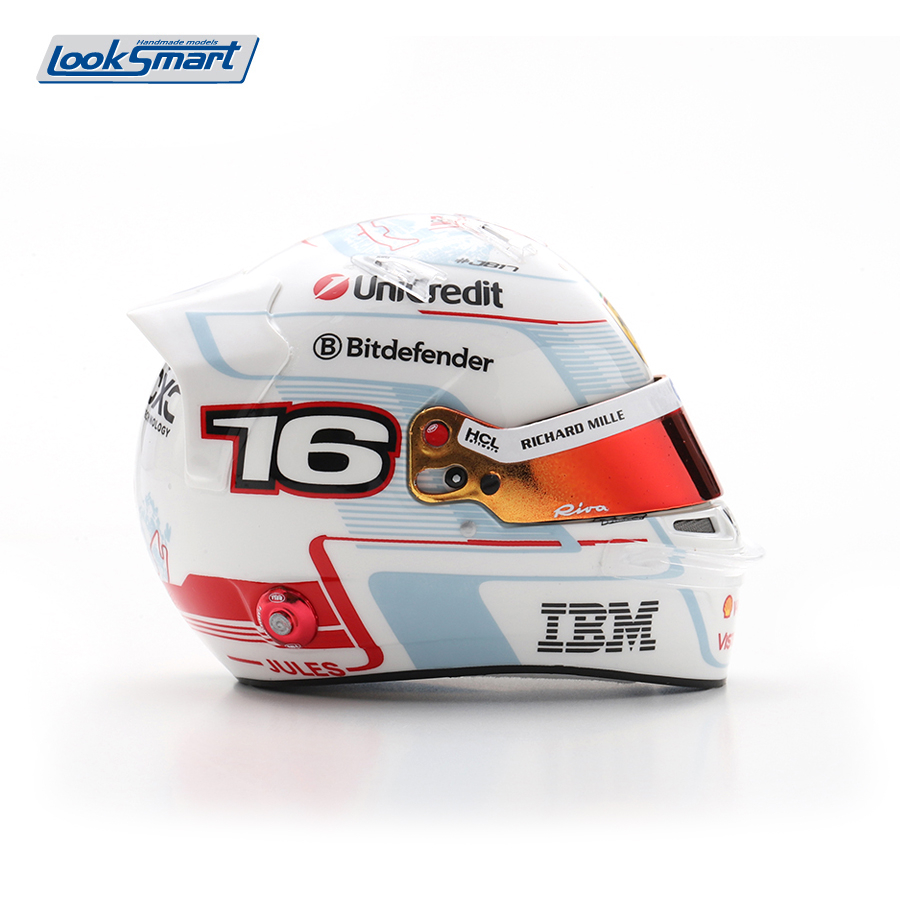 Cască  1:5 Charles Leclerc Scuderia Ferrari HP Monaco GP 2025 [3]
