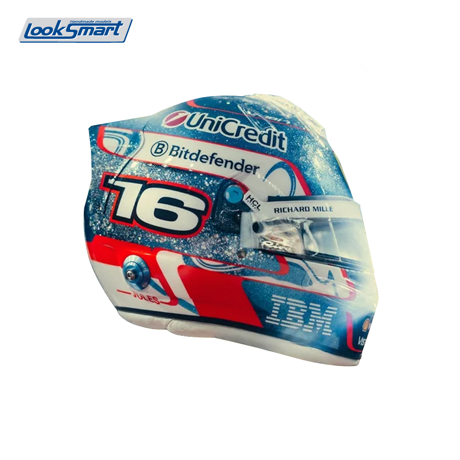 Cască  1:5 Charles Leclerc – Scuderia Ferrari HP Singapore GP 2025 [2]