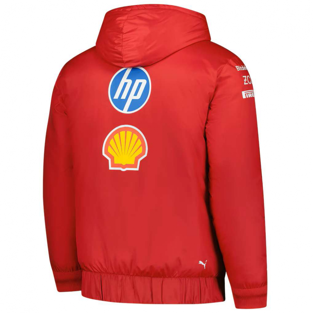 Jachetă reversibilă a echipei Scuderia Ferrari 2025 [5]
