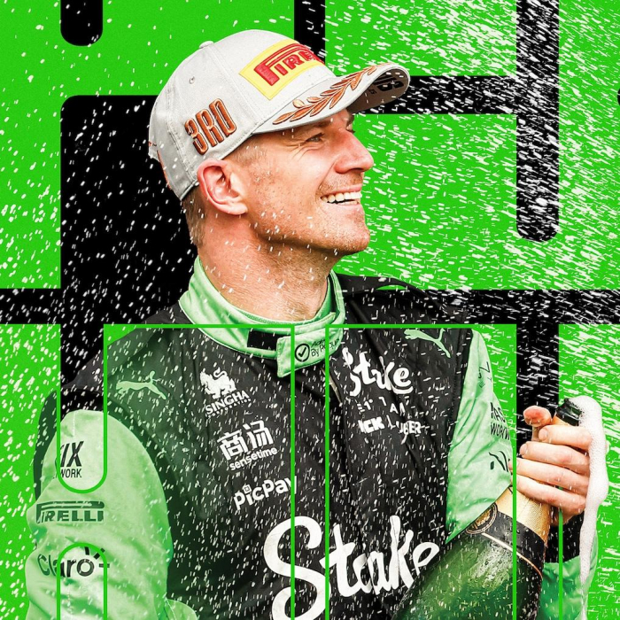 Kick Sauber Nico Hulkenberg primul poster pe podium [2]