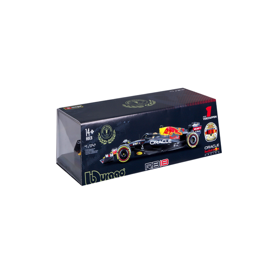 Monopost Red Bull RB18 1:24 – Ediție Specială cu Pilotul #1 Max Verstappen [3]