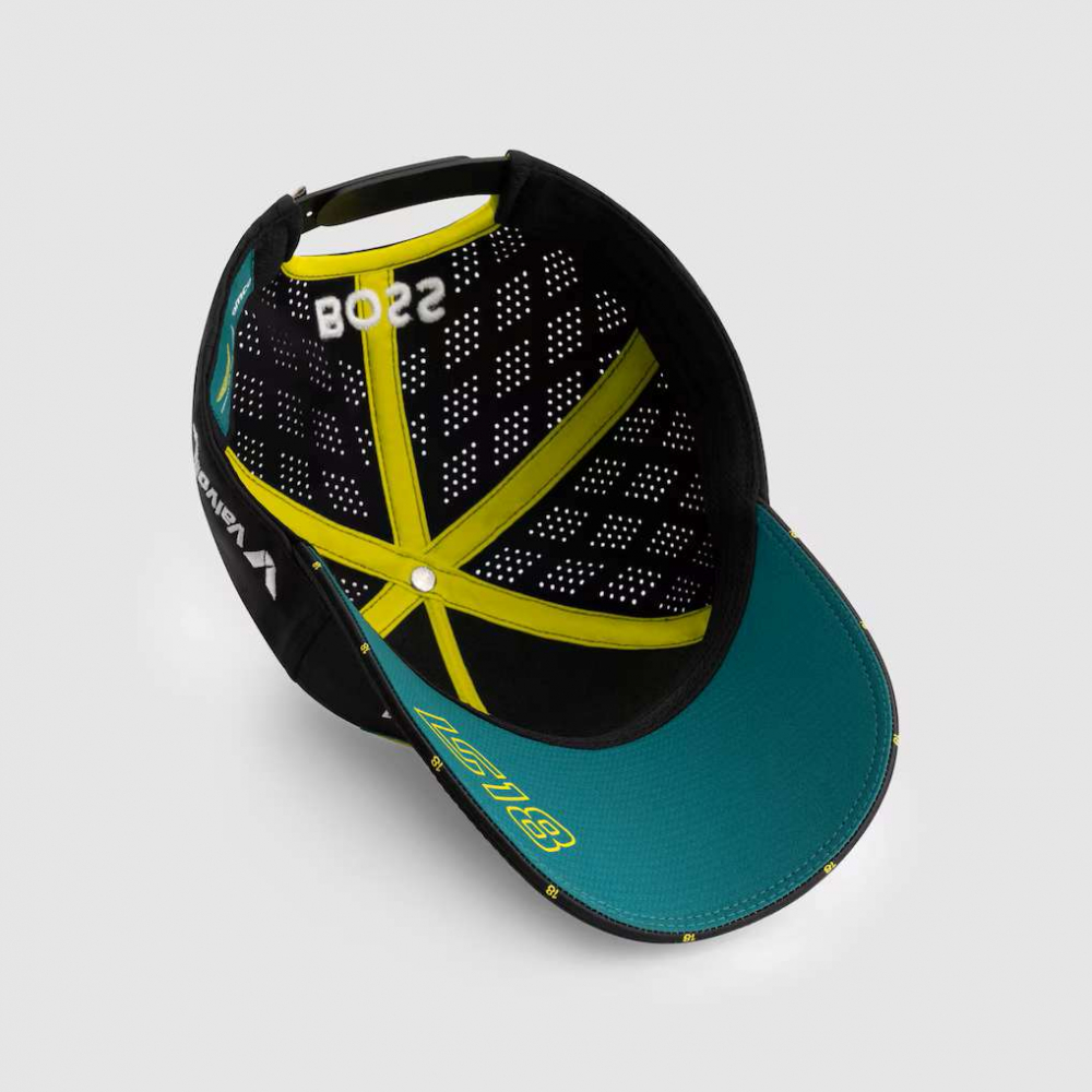 Șapcă Aston Martin Aramco Cognizant F1 2025 Lance Stroll Team - Negru [4]