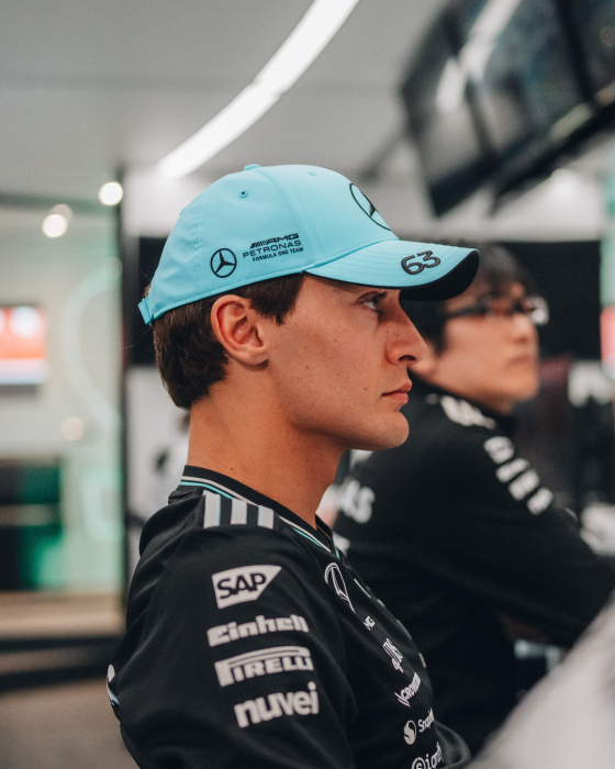 Șapcă George Russell 2025 Team Driver albastră [2]