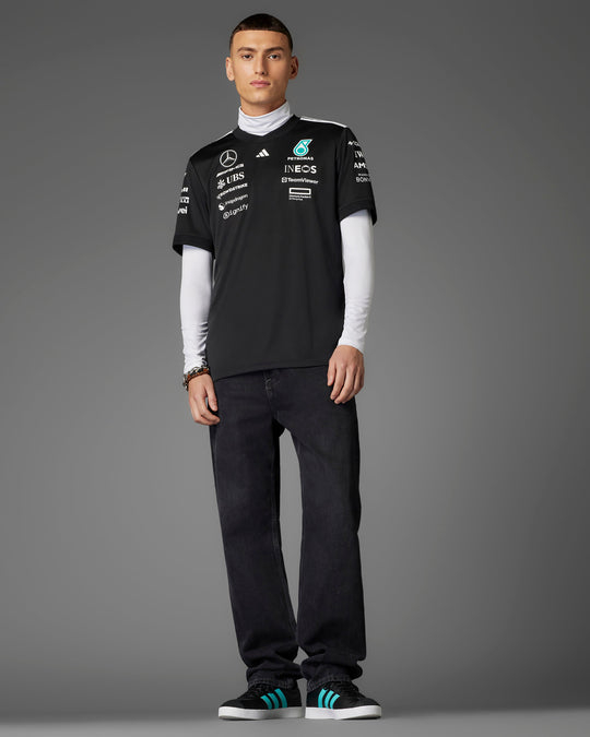 Tricou bărbătesc 2025 Team Driver negru [4]