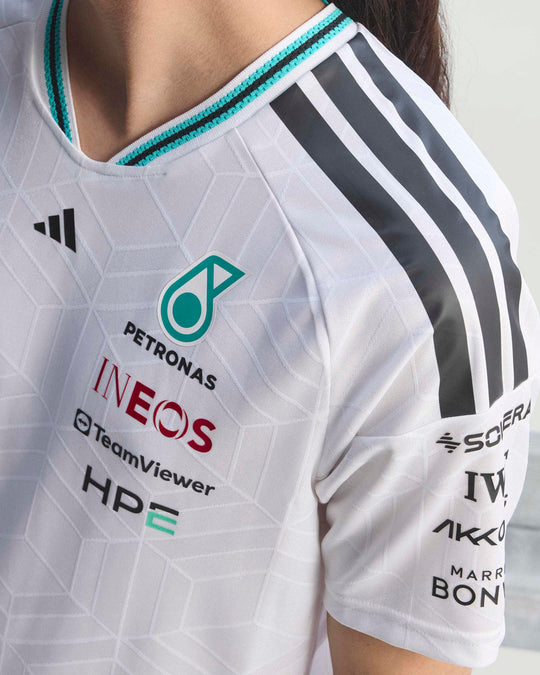 Tricou bărbătesc Mercedes F1 Team 2026 Authentic Driver, alb [4]