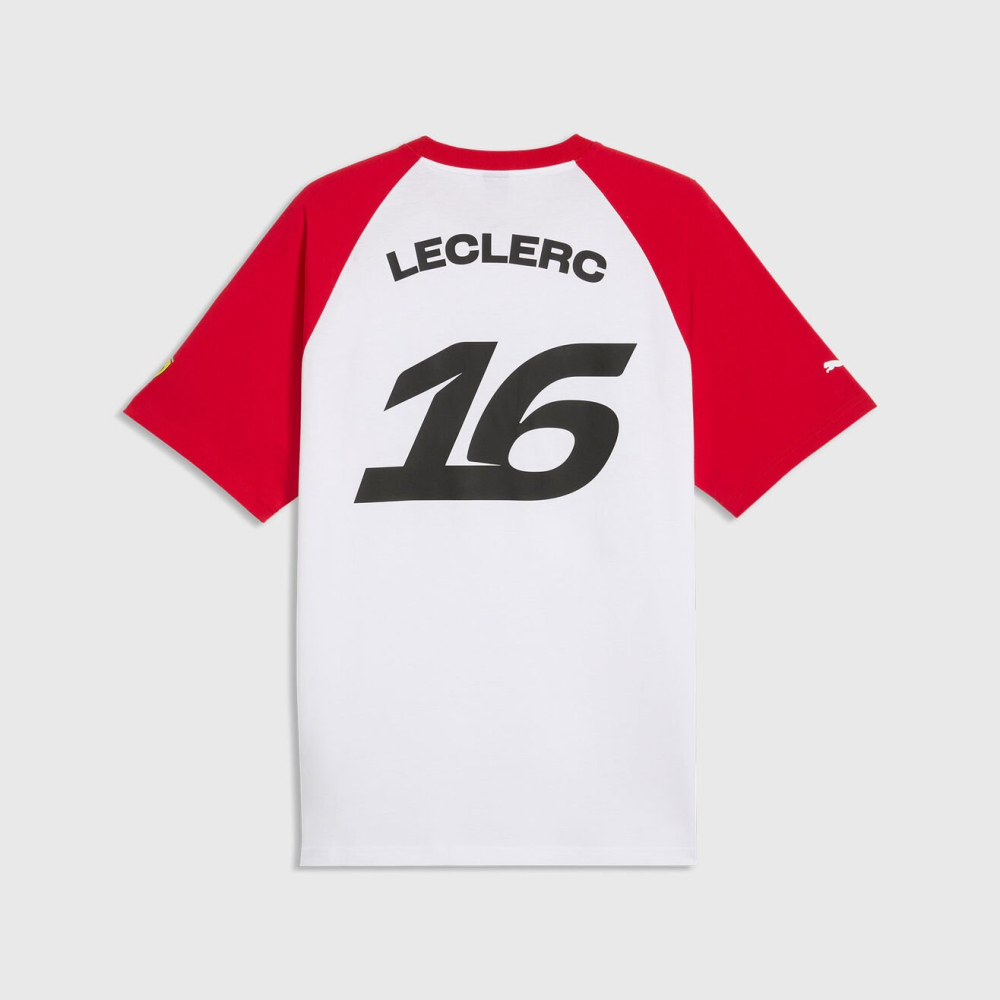 Tricou Oficial PUMA Scuderia Ferrari 2026 – Ediția Charles Leclerc [2]