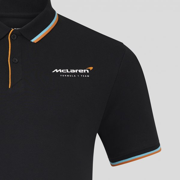 Tricou Polo Negru Oficial McLaren F1 Team [4]