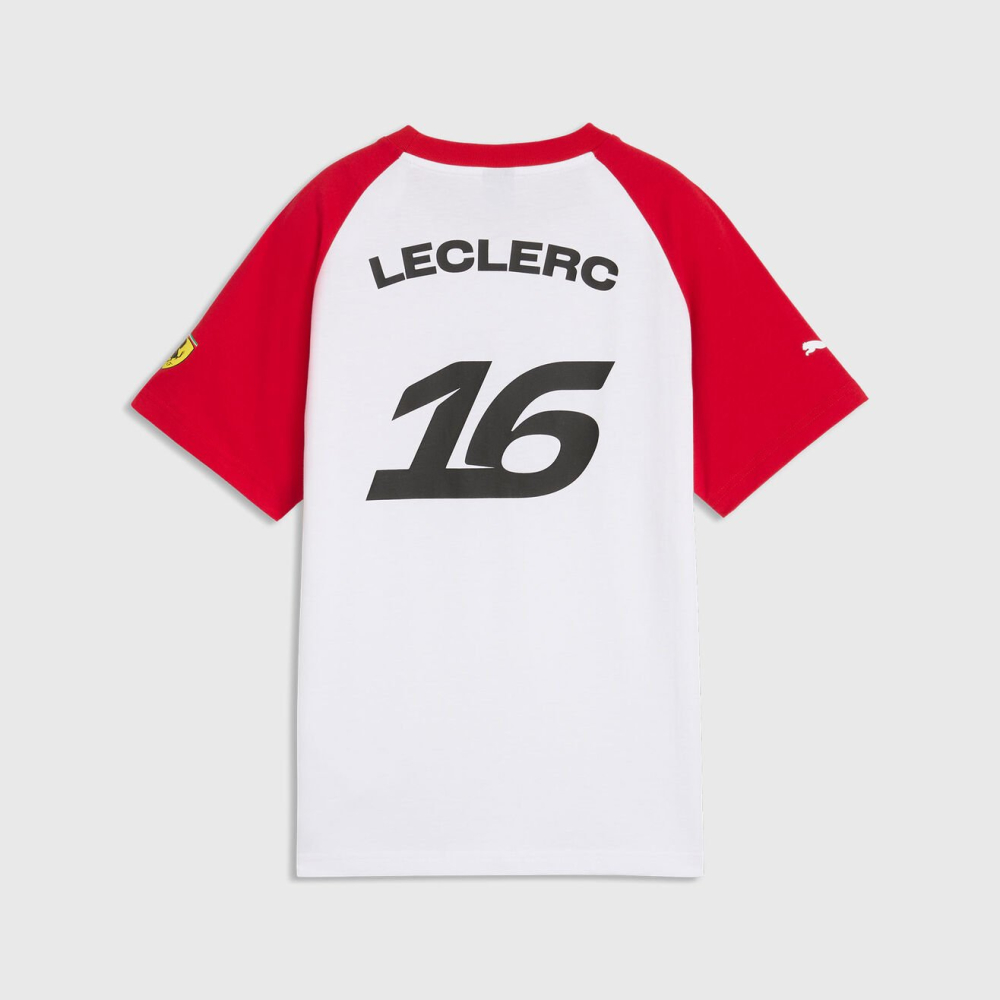 Tricou PUMA Scuderia Ferrari 2026 – Ediția pentru Copii, Charles Leclerc [2]