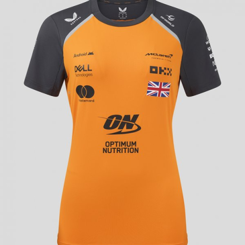 McLaren - Tricou Oficial McLaren F1 Team 2025 Lando Norris pentru Femei