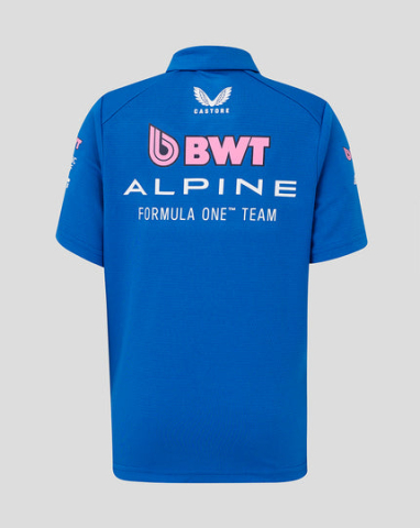 Tricou polo pentru juniori Alpine F1 Team 2026 [1]