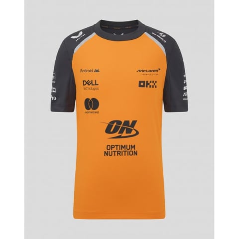 McLaren - Tricou Oficial McLaren F1 Team 2025 Set Up Autumn Glory pentru Copii