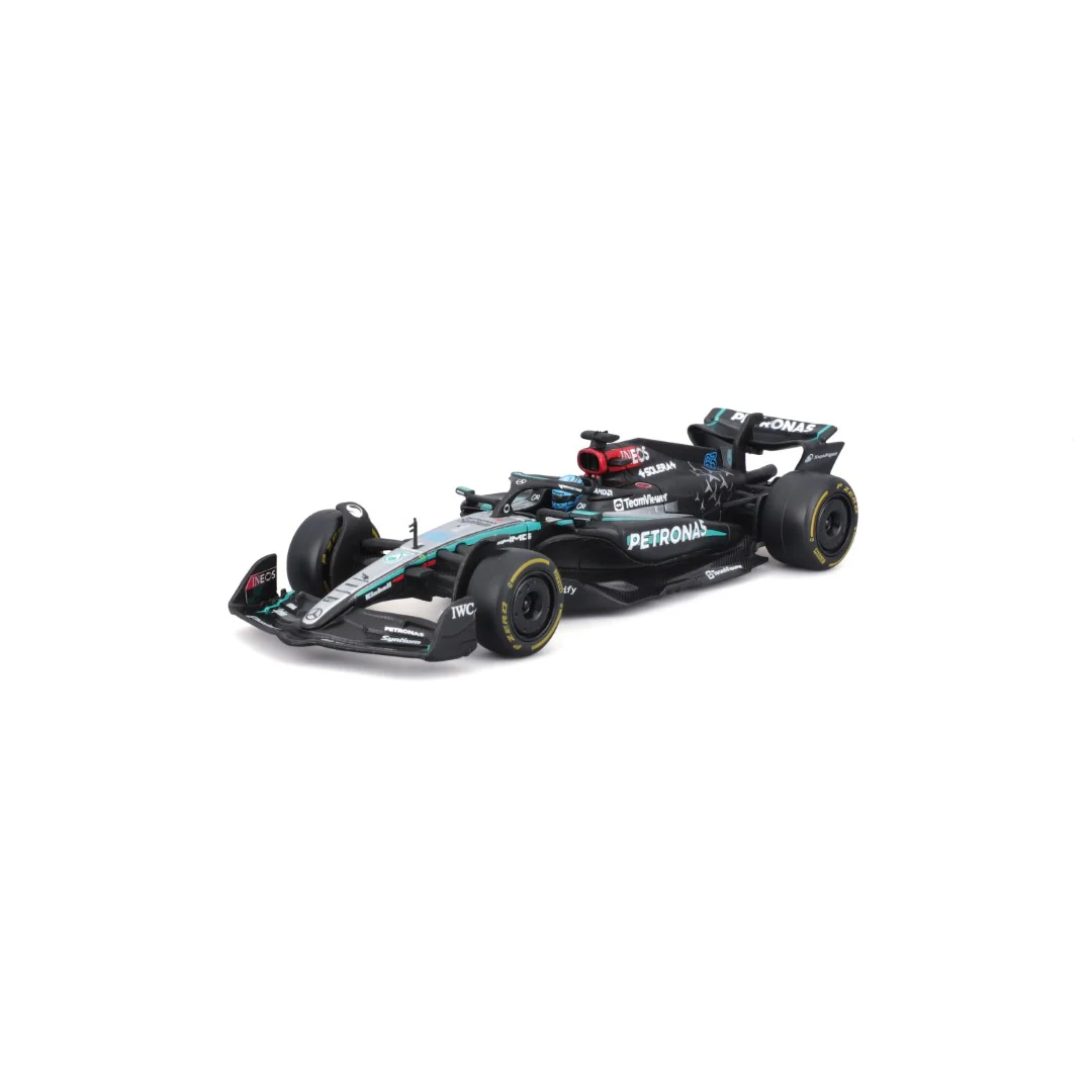 Machete de colectie F1 - F1 Mercedes-AMG W15 E Performance  cu cască Russell - 1:43