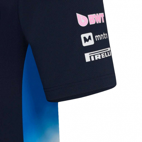 Tricou polo Alpine F1 Team 2025 - Bleumarin [3]