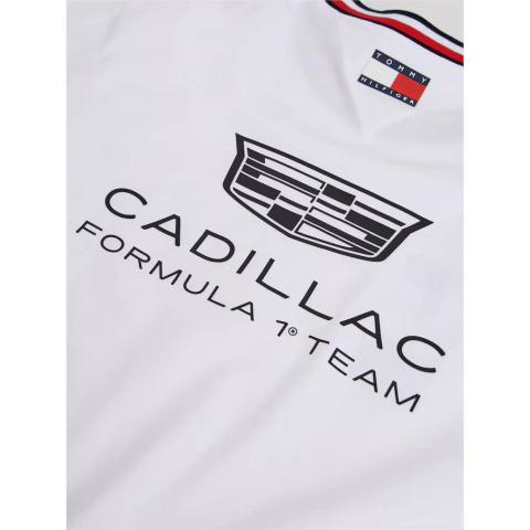 Tricou Cadillac Tommy Hilfiger 2026 Valtteri Bottas 77 Team - Alb [2]