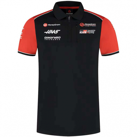 Tricou polo Haas F1 Moneygram 2025 Team [1]
