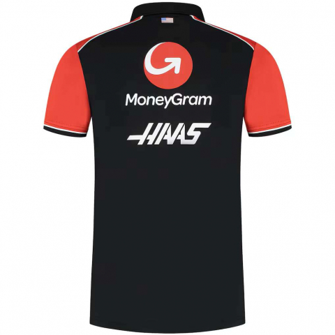Tricou polo Haas F1 Moneygram 2025 Team [2]