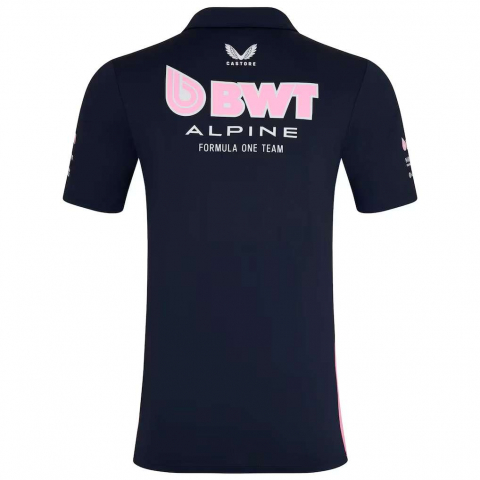Tricou polo Alpine F1 Team 2025 - Bleumarin [2]