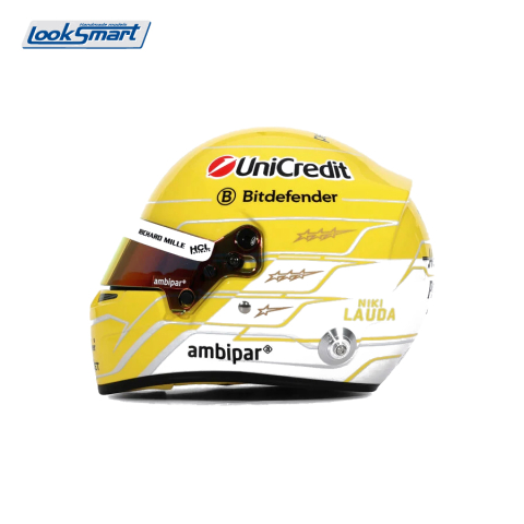 Casti  F1 - Cască 1:5 – Lewis Hamilton – Scuderia Ferrari HP – GP Italia 2025