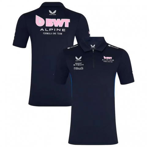 Alpine Renault - Tricou polo Alpine F1 Team 2025 - Bleumarin