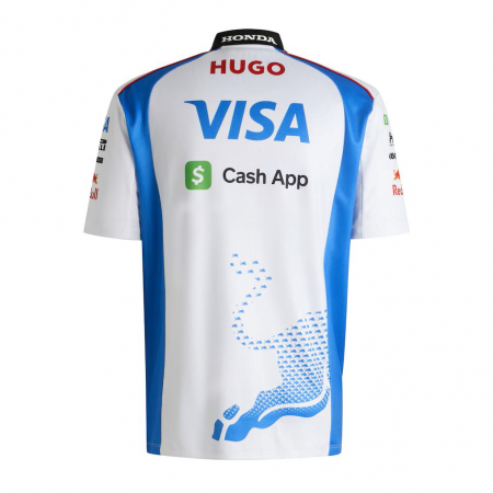 Tricou polo VCARB Hugo 2025 Team - Alb [2]