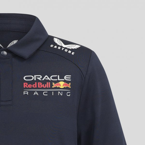 Tricou Polo Oficial Red Bull Racing 2025 Max Verstappen pentru Copii [3]