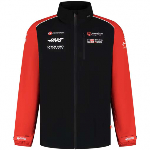 Pelerină de ploaie ușoară Haas F1 Moneygram 2025 Team [1]
