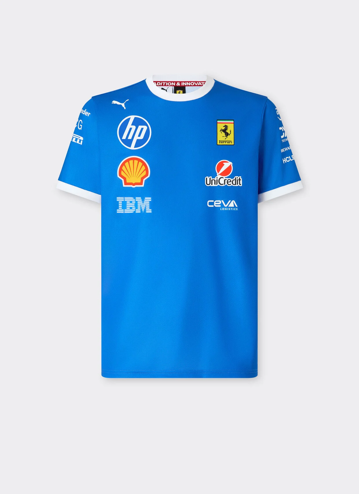 Tricou Puma pentru Scuderia Ferrari HP 2025 Monza ediție limitată [3]