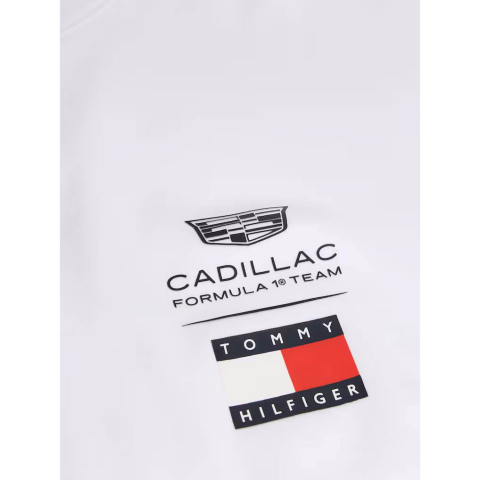 Tricou Cadillac Tommy Hilfiger cu logo - Alb [2]