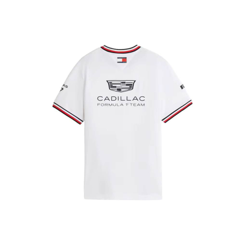 Tricou Cadillac Tommy Hilfiger 2026 Valtteri Bottas 77 Team - Alb [1]