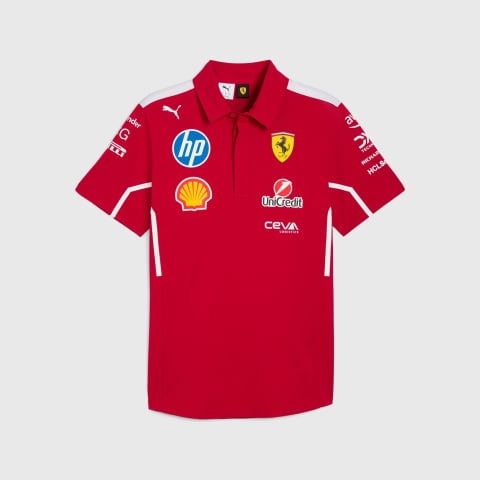 Scuderia Ferrari - Polo Scuderia Ferrari 2025 Team - Femei