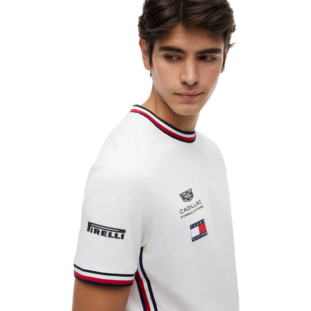 Tricou Cadillac Tommy Hilfiger Team 2026 - Alb [2]