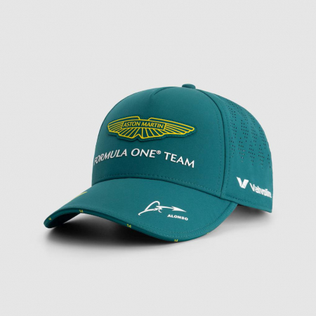 Aston Martin - Șapcă Aston Martin Aramco Cognizant F1 2025 Fernando Alonso Team - Verde