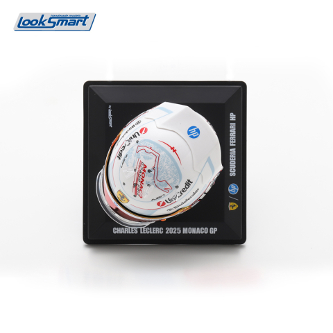 Cască  1:5 Charles Leclerc Scuderia Ferrari HP Monaco GP 2025 [3]