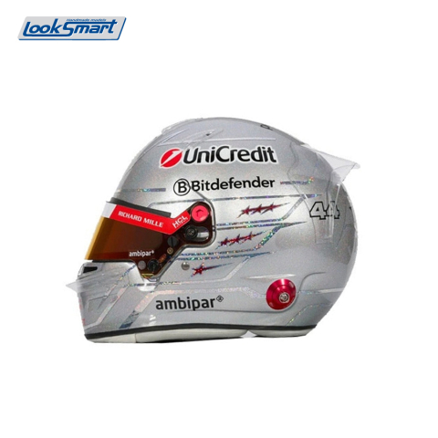 Casti  F1 - Cască 1:5 – Lewis Hamilton – Scuderia Ferrari HP – Las Vegas GP 2025