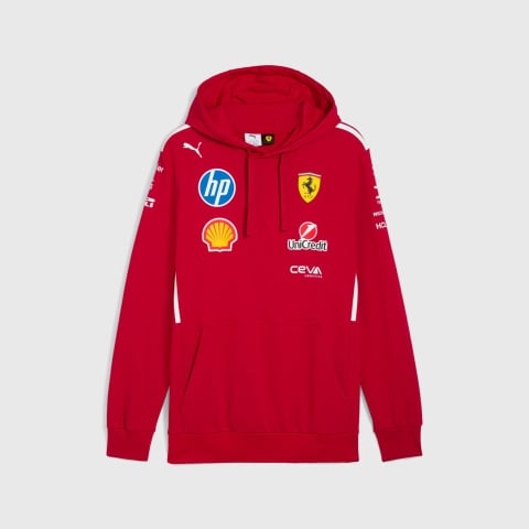 Scuderia Ferrari - Hanorac cu glugă Scuderia Ferrari 2025