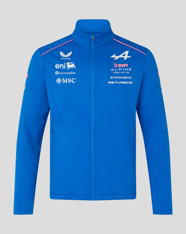 Alpine Renault - Jachetă oficială unisex Soft Shell Alpine 2026