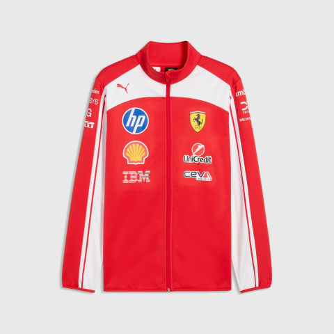 Scuderia Ferrari - Jacheta Softshell Oficială Scuderia Ferrari PUMA 2026 – Team Edition