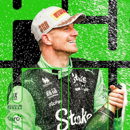Kick Sauber Nico Hulkenberg primul poster pe podium [1]