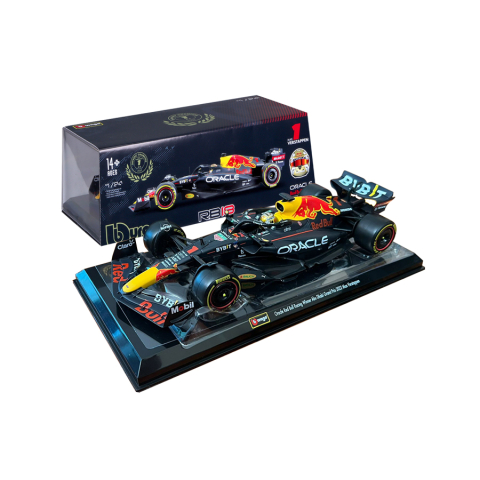 Monoposturi F1 - Monopost Red Bull RB18 1:24 – Ediție Specială cu Pilotul #1 Max Verstappen