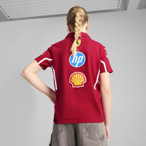 Polo Scuderia Ferrari 2025 Team - Copii [2]