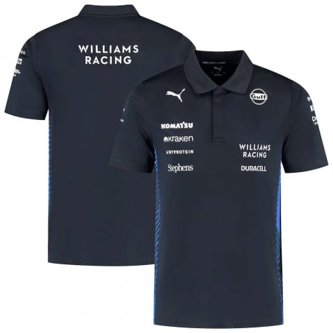Williams Racing - Polo Williams Racing Team 2025 - Bleumarin