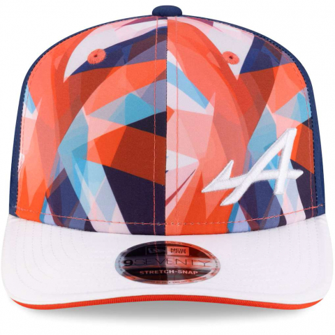 Șapcă Alpine F1 New Era 9SEVENTY Ediție Specială Silverstone GP - Multicoloră [1]