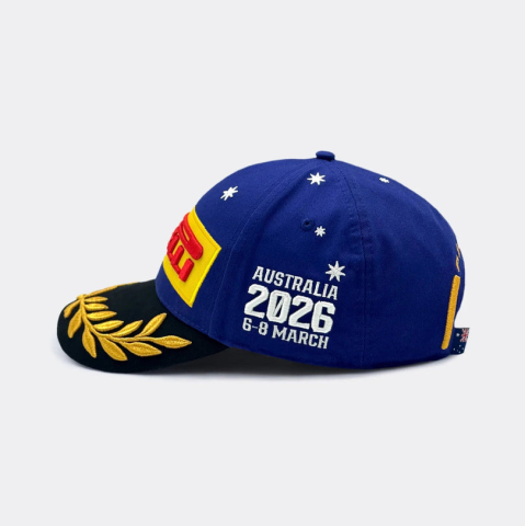 Șapcă Pirelli F1 Melbourne Australia 2026 Albastră | Podium Special [2]